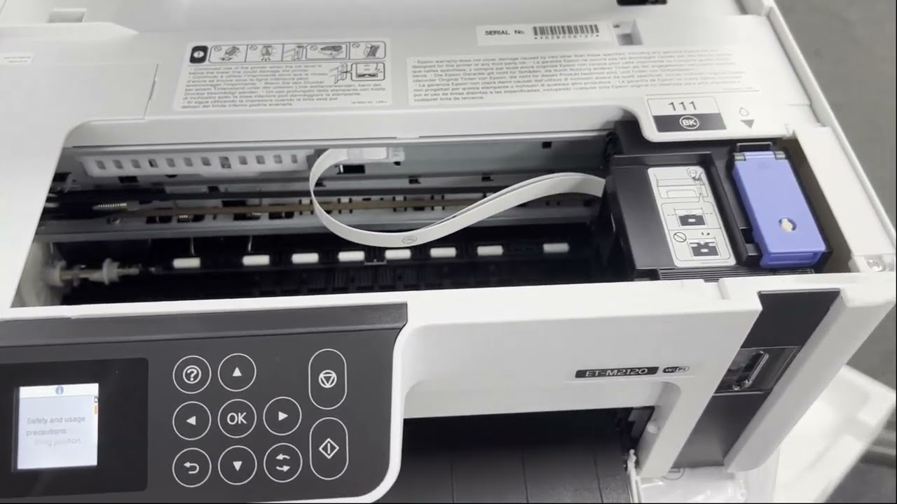 How to Fill the Ink Epson ET-M2120