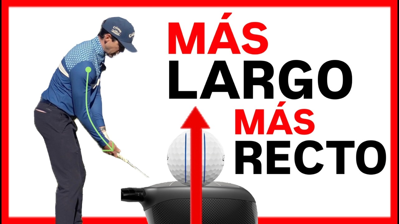 Un SWING DE GOLF más EFICIENTE en 4 PASOS [Vale para todos los palos]