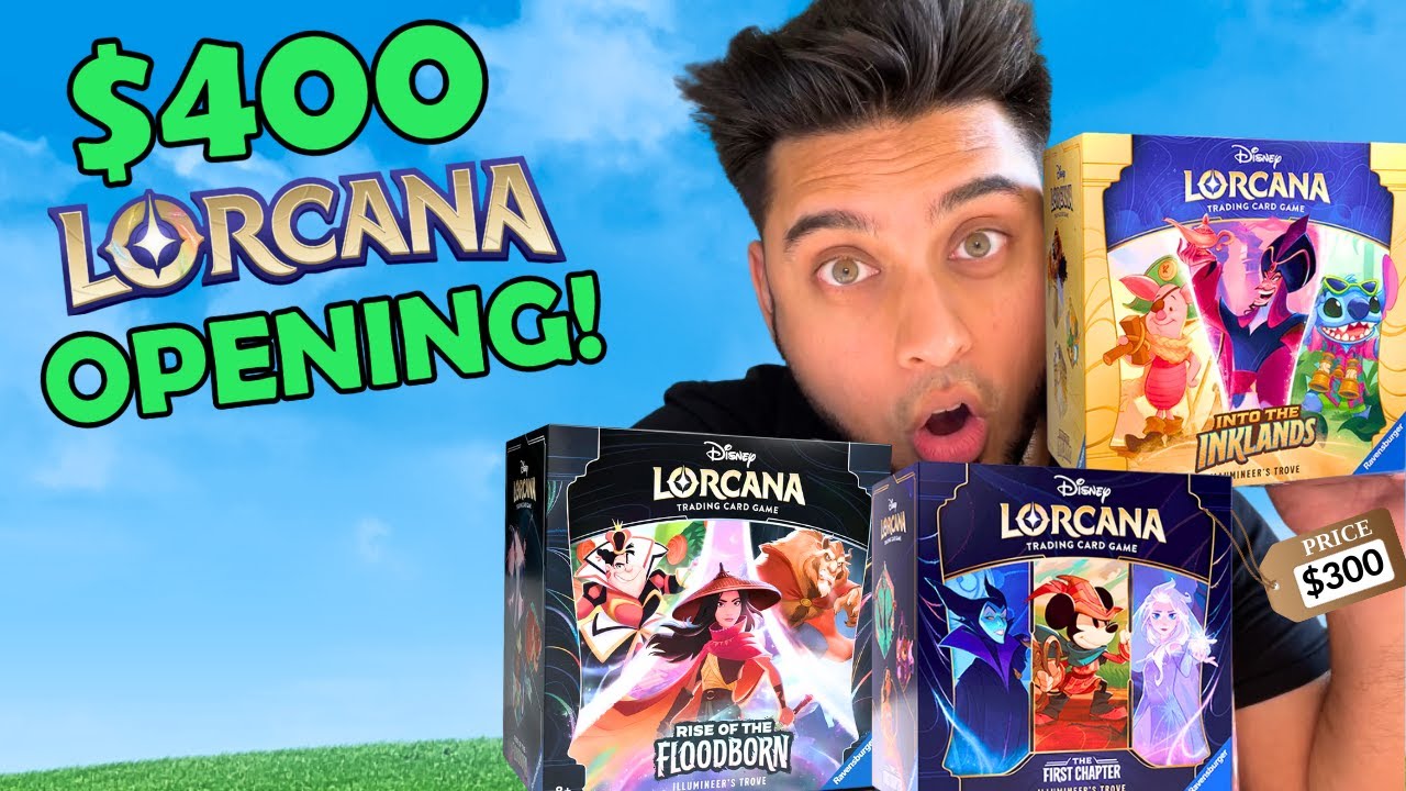 I Opened EVERY illumineer's Trove in Lorcana so far!