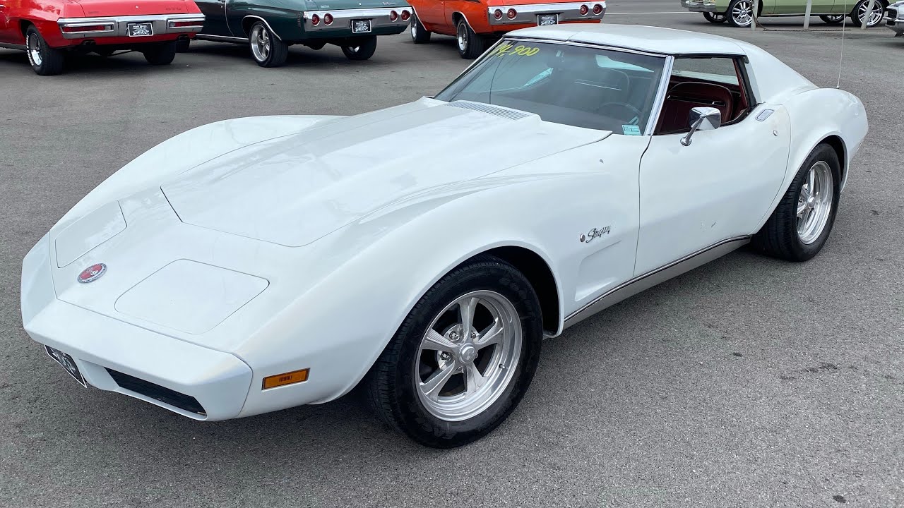 Test Drive 1974 Chevrolet Corvette SOLD $14,900 Maple Motors #1687