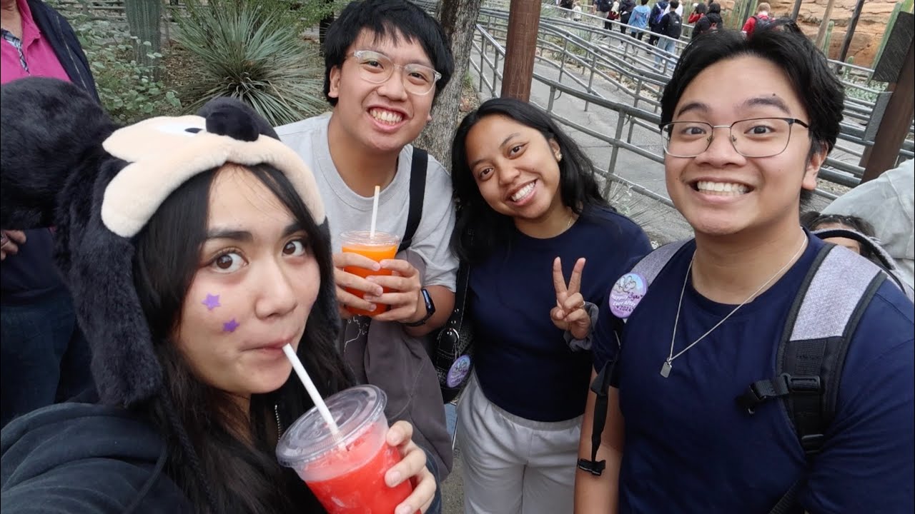ROSE-LOG: visiting the boss for my friend’s anniversary + bday 🐭🏰🎆