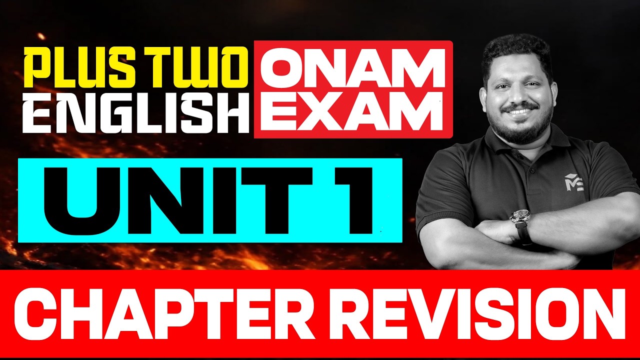 Plus Two English Onam Exam | Unit 1 Complete Chapters Revision | Shafi Sir | MS SOLUTIONS