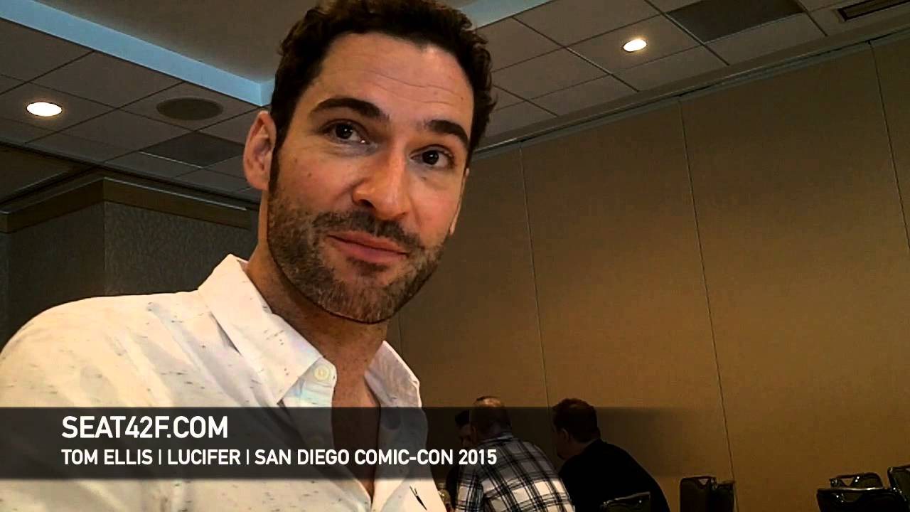 Tom Ellis LUCIFER Comic Con 2015 Interview