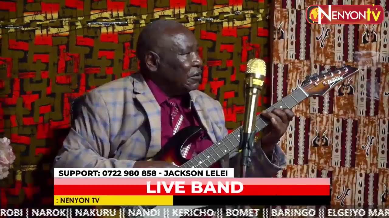 LIVE BAND | HOST: DJ DENIASTICK | GUEST: JACKSON LELEI (CHEBWARENG)