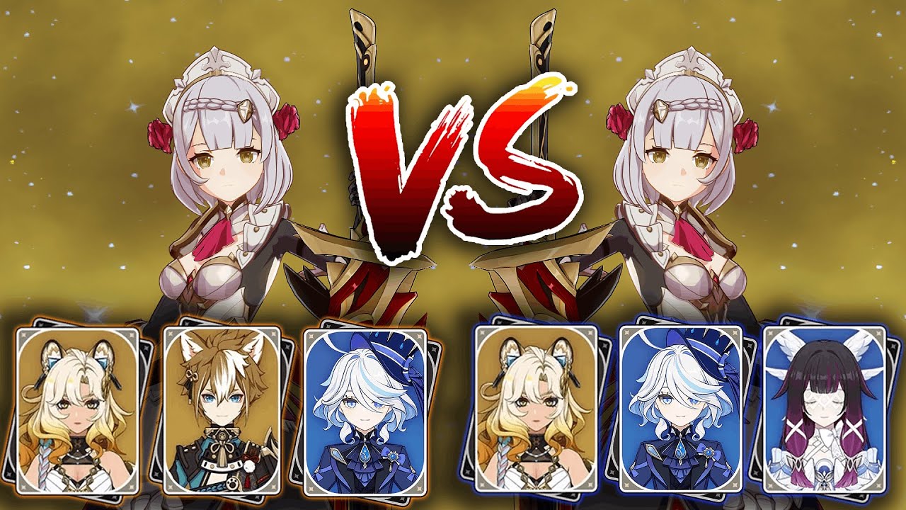 Normal VS Lunar Noelle