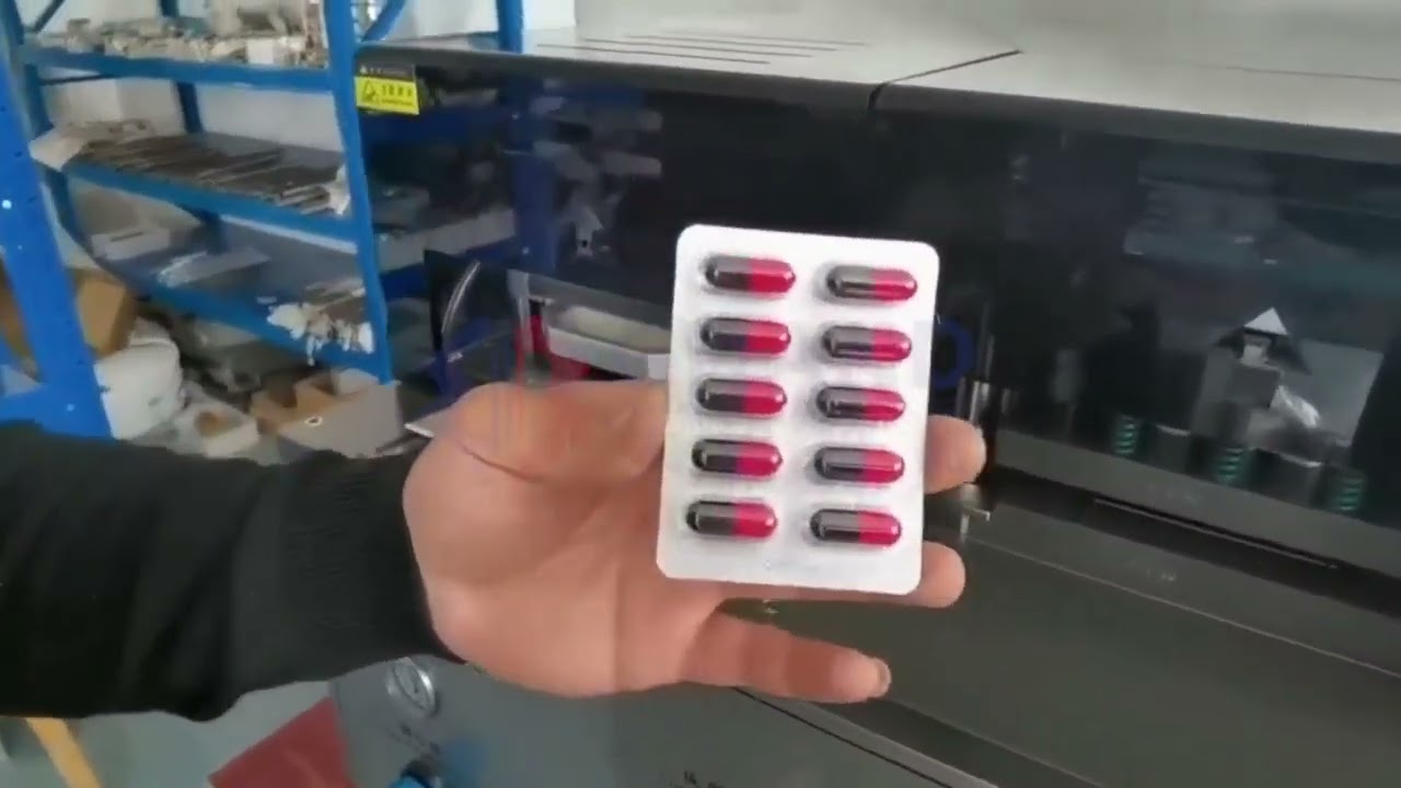Manual mini blister packaging machine