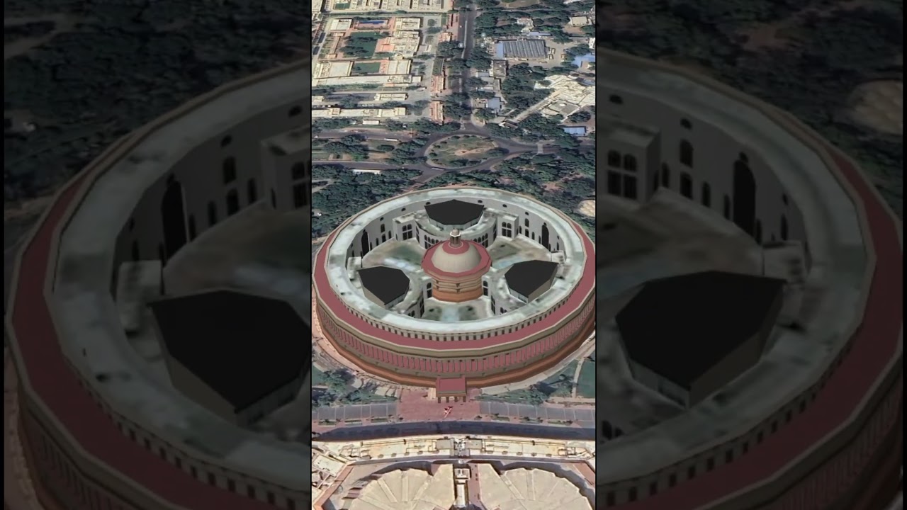Old Parliament House Virtual Tour | Aerial & 360&deg; Experience of India's Historic Landmark  #Old