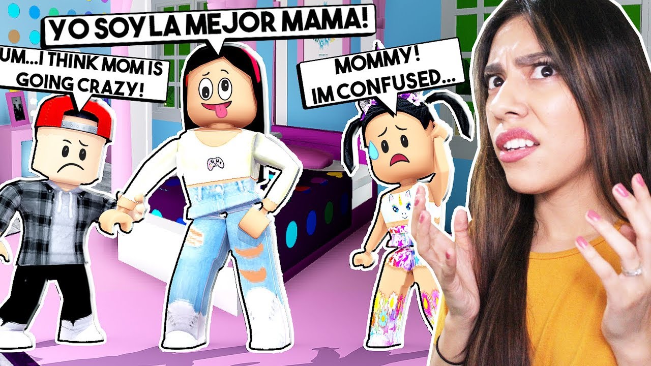 SPEAKING ONLY SPANISH TO MY KID'S for 24 Hours! * THEY DIDN'T UNDERSTAND ANYTHING* - Roblox