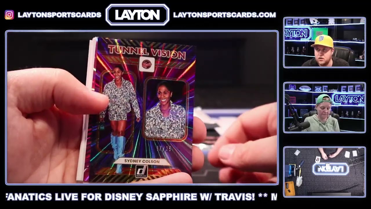 1 КОРОБКА PANINI DONRUSS WNBA 2025 ГОДА ДЛЯ БРЕНДАНА В.