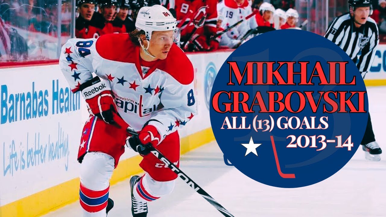 Mikhail Grabovski ALL (13) Goals as a Washington Capital 2013-14 | Capitals Highlights