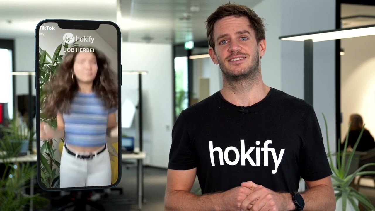 hokify Erkl&auml;rvideo - Schnell und einfach Mitarbeiter finden.
