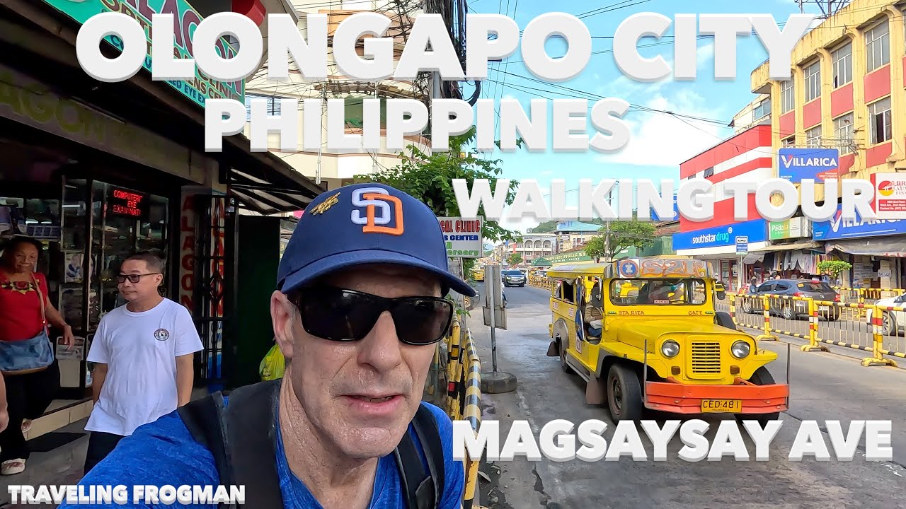 🇵🇭 Olongapo City, Philippines: A Walking Tour Of Magsaysay Ave