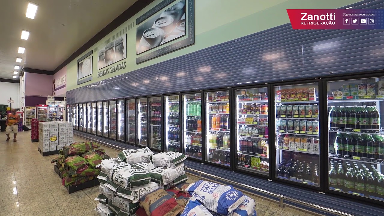 Projeto Walk-in Cooler: Supermercado Mialich - Ribeirão Preto/SP