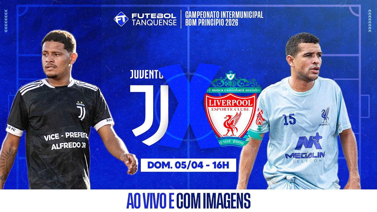 JUVENTUS X LIVERPOOL | 2&ordf; RODADA | CAMPEONATO INTERMUNICIPAL DO POVOADO BOM PRINCIPIO 2026 | AMADOR