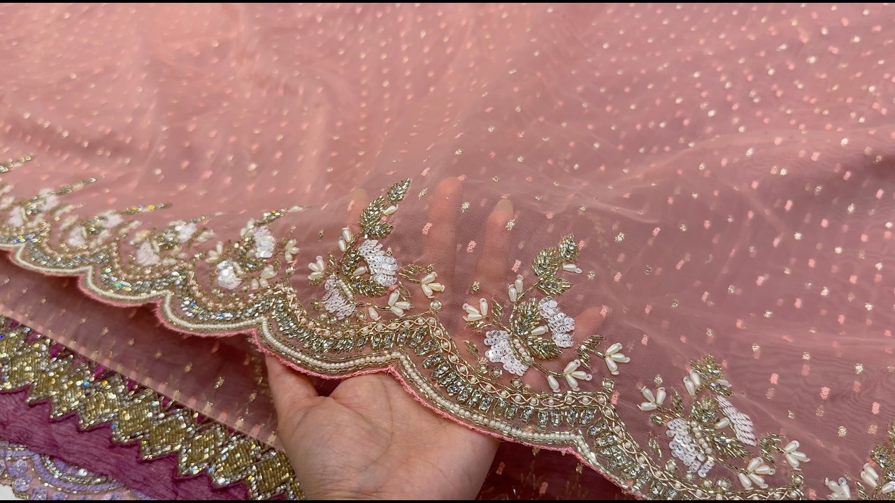 Viral handwork sarees in Chandni Chowk in just ₹1295