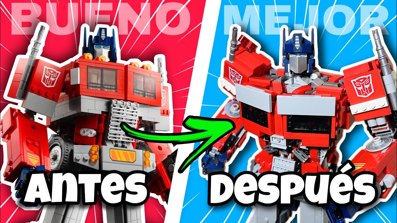 Mejore el LEGO de Optimus Prime!