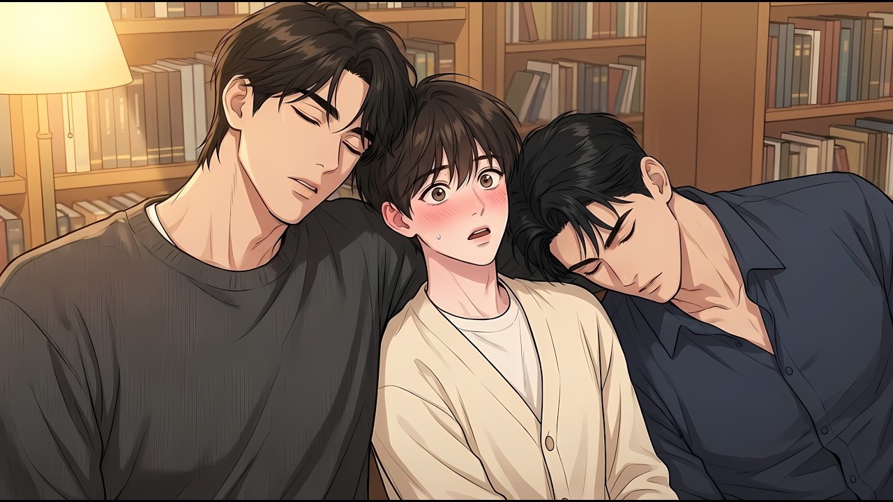 Twin Alphas Fell Asleep on Blind Omega's Shoulder — They Woke Up and Refused to Let Him Go