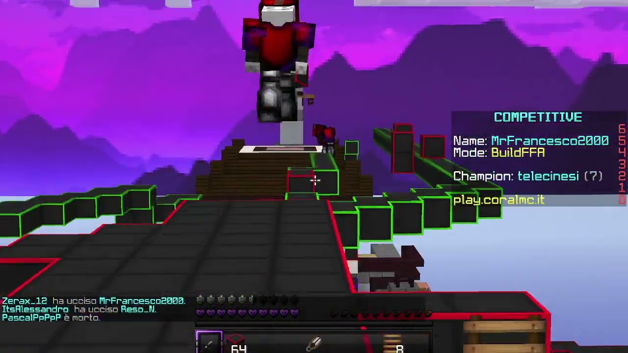 Rankend bedwars su Coral.MC #ranked #minecraft