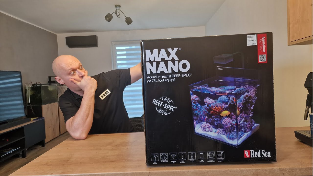 Red Sea Nano MAX  Zestaw do akwarystyki morskiej unboxing