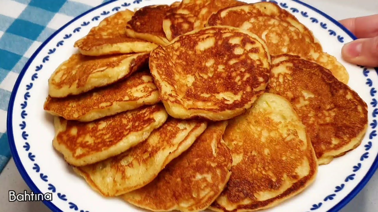 У тебя есть яблоко? Это ВКУСНО ✔ БЫСТРО ✔ ПРОСТО ✔ Сделайте этот рецепт блинов за 5 минут ‼