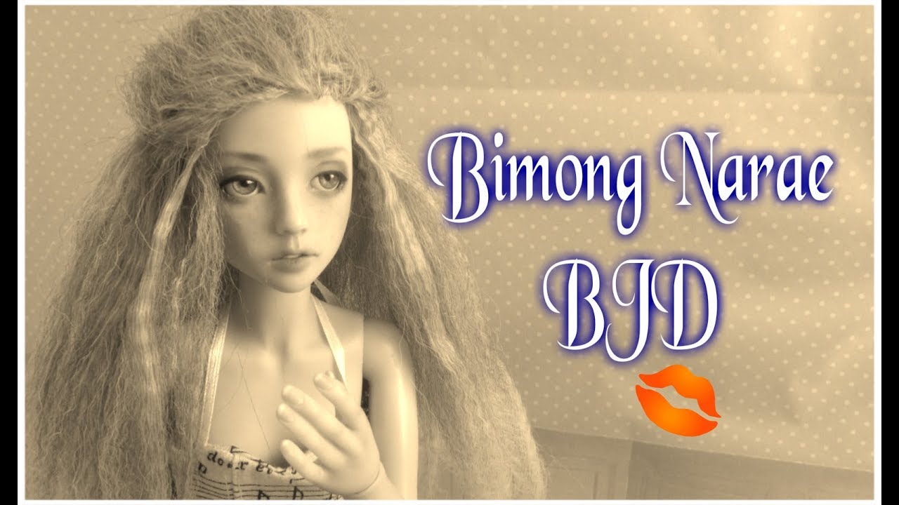 13 years old BJD. Bimong Narae doll box opening and overview.
