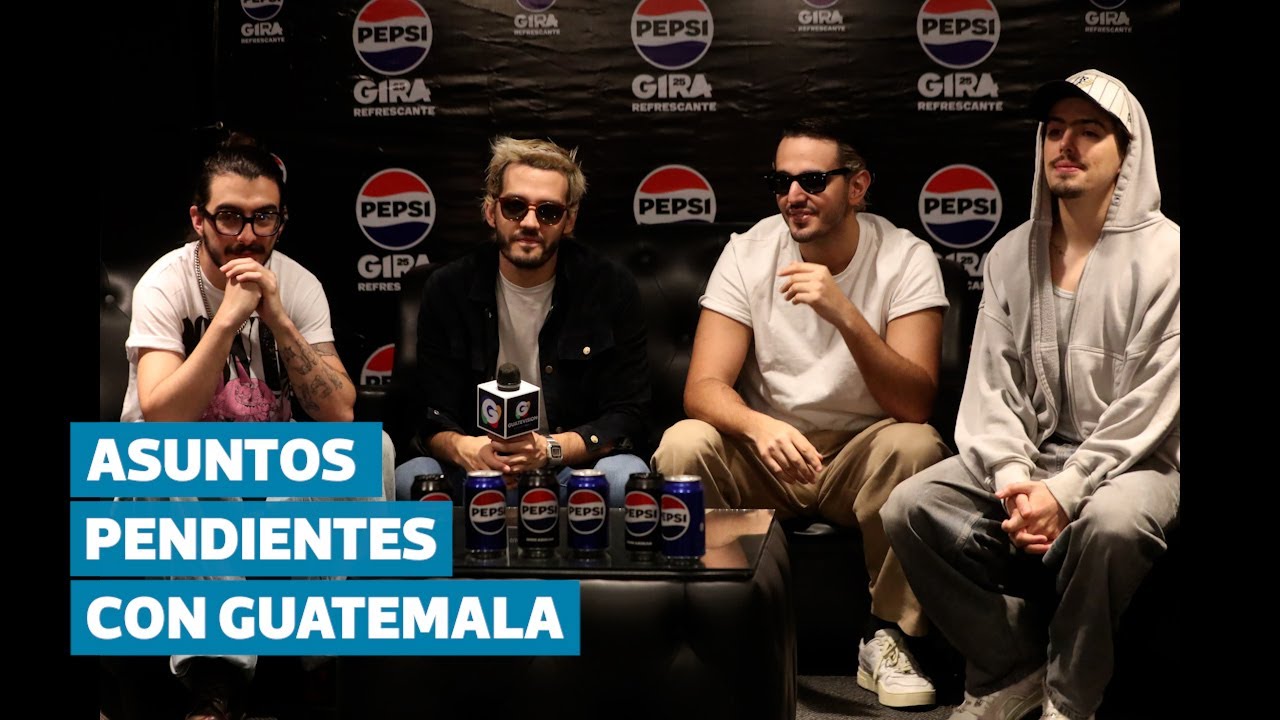 “Asuntos pendientes” con Guatemala: Morat nos habla de su gira y su cariño por el país