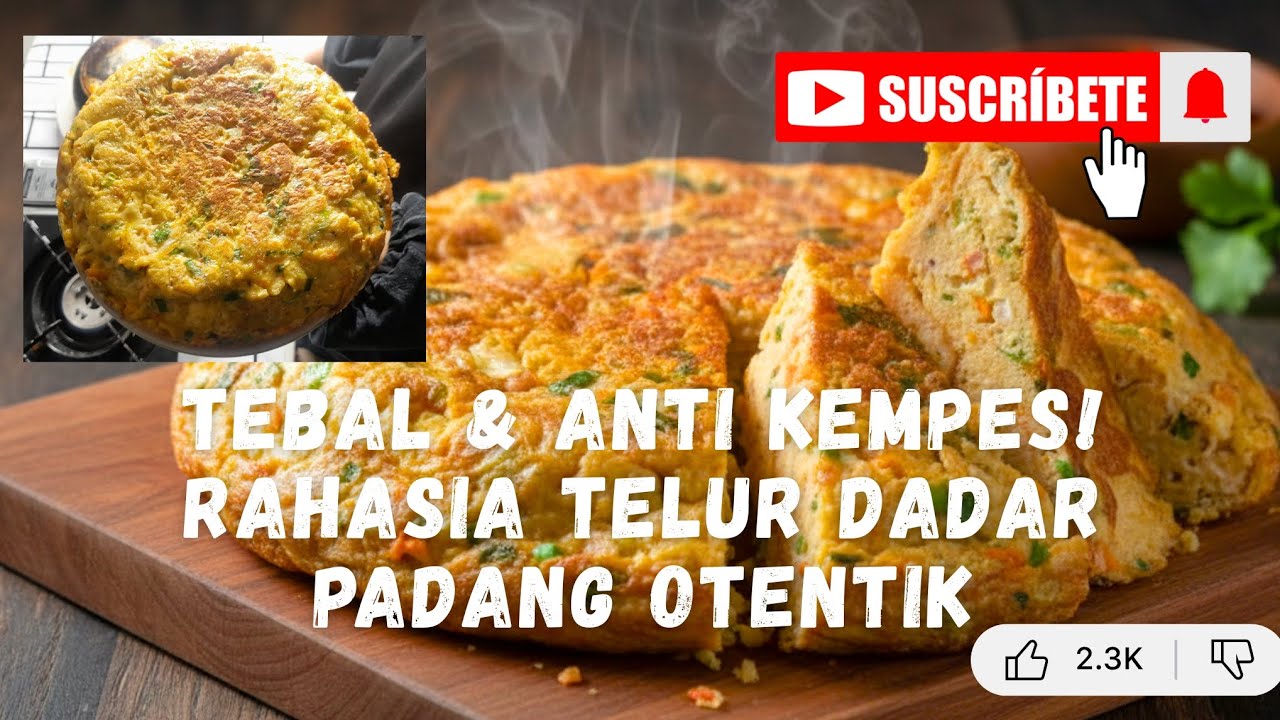 TELUR DADAR PADANG GAK PERLU KE PADANG! Cuma 10 Menit, Hasilnya Persis!!