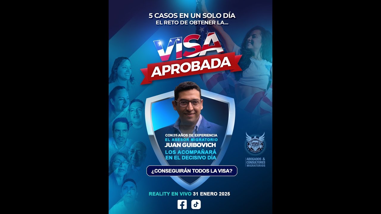RESUMEN DEL REALITY DE LOS 5 CASOS APROBADOS EL MISMO DÍA, GRACIAS AL VISAS PASSPORT
