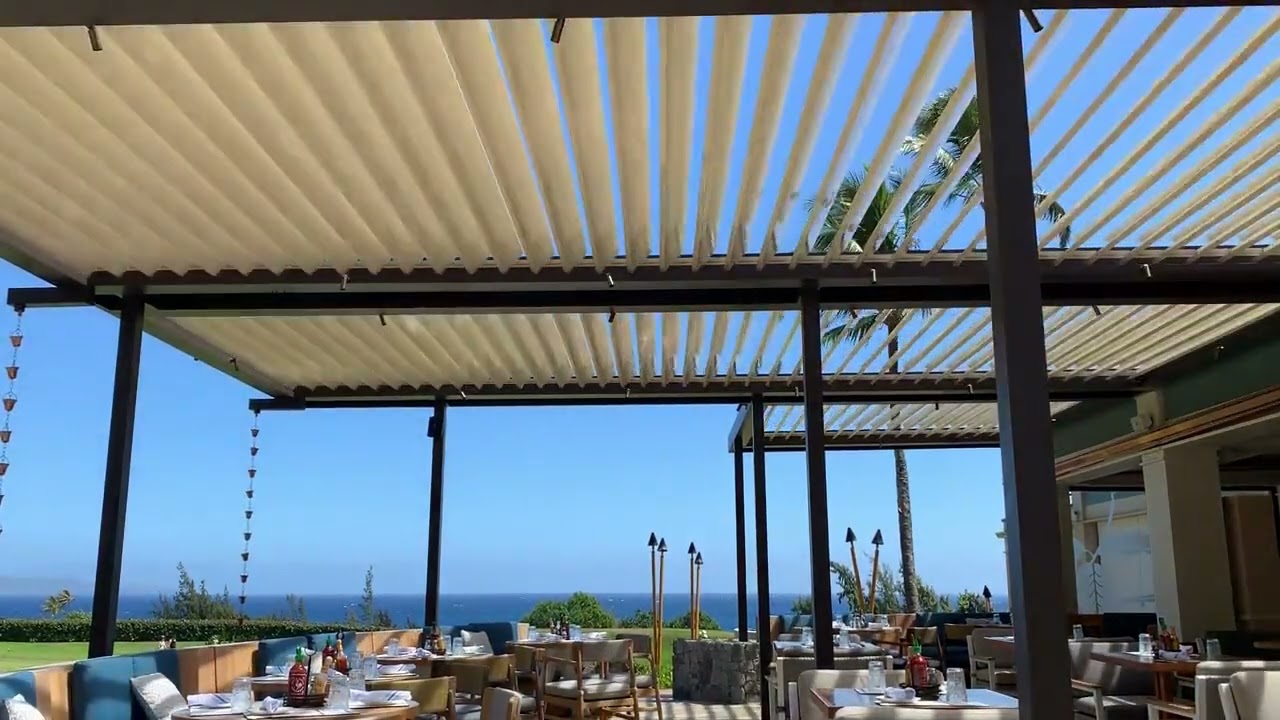 LifeRoom Louvered Roof Motorized Pergola