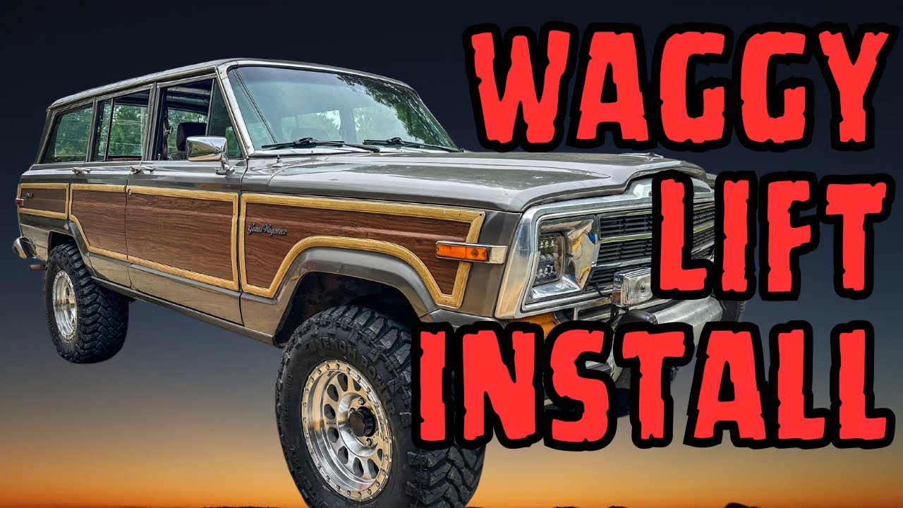 89 Jeep Grand Wagoneer Lift Install