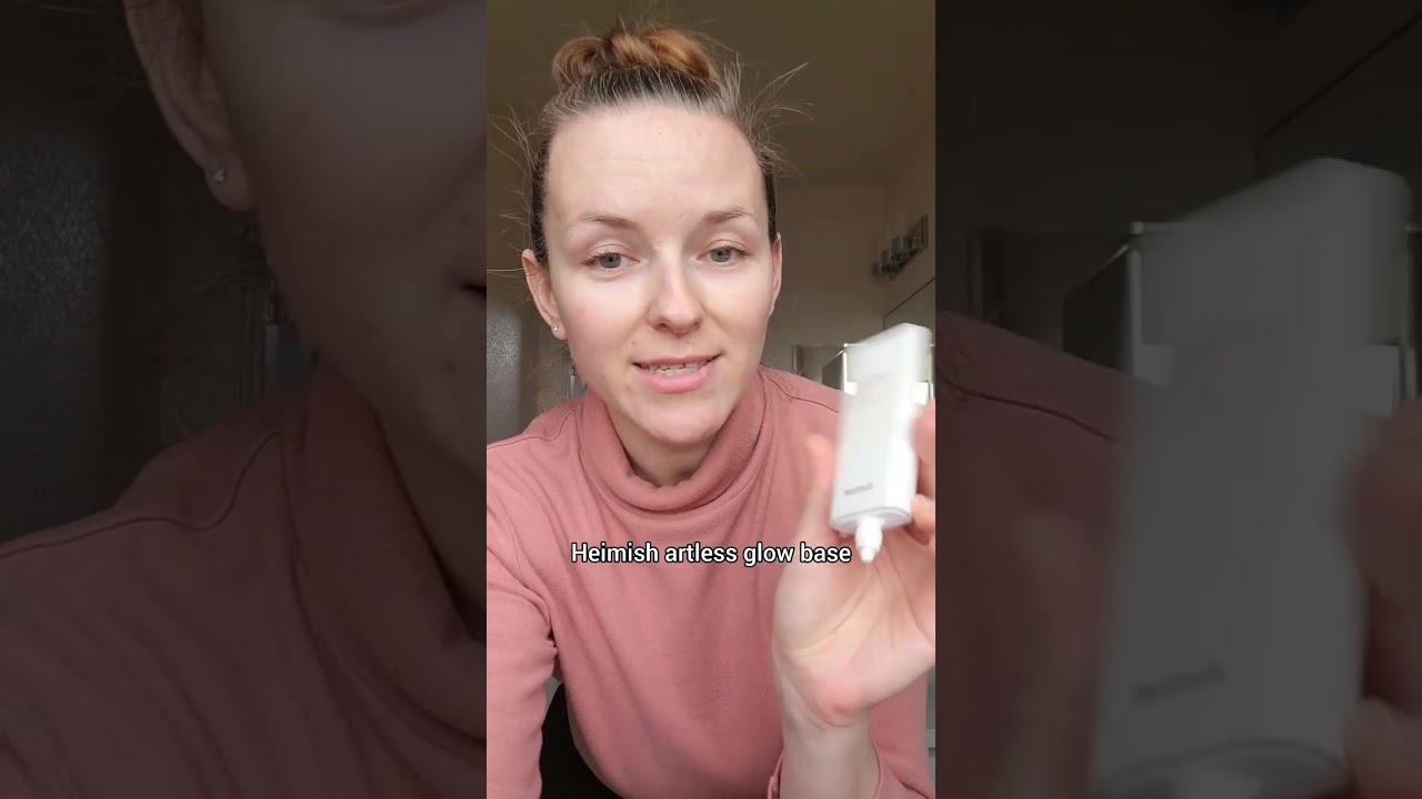 heimish artless glow base spf50 review easy application no white cast lightweight
