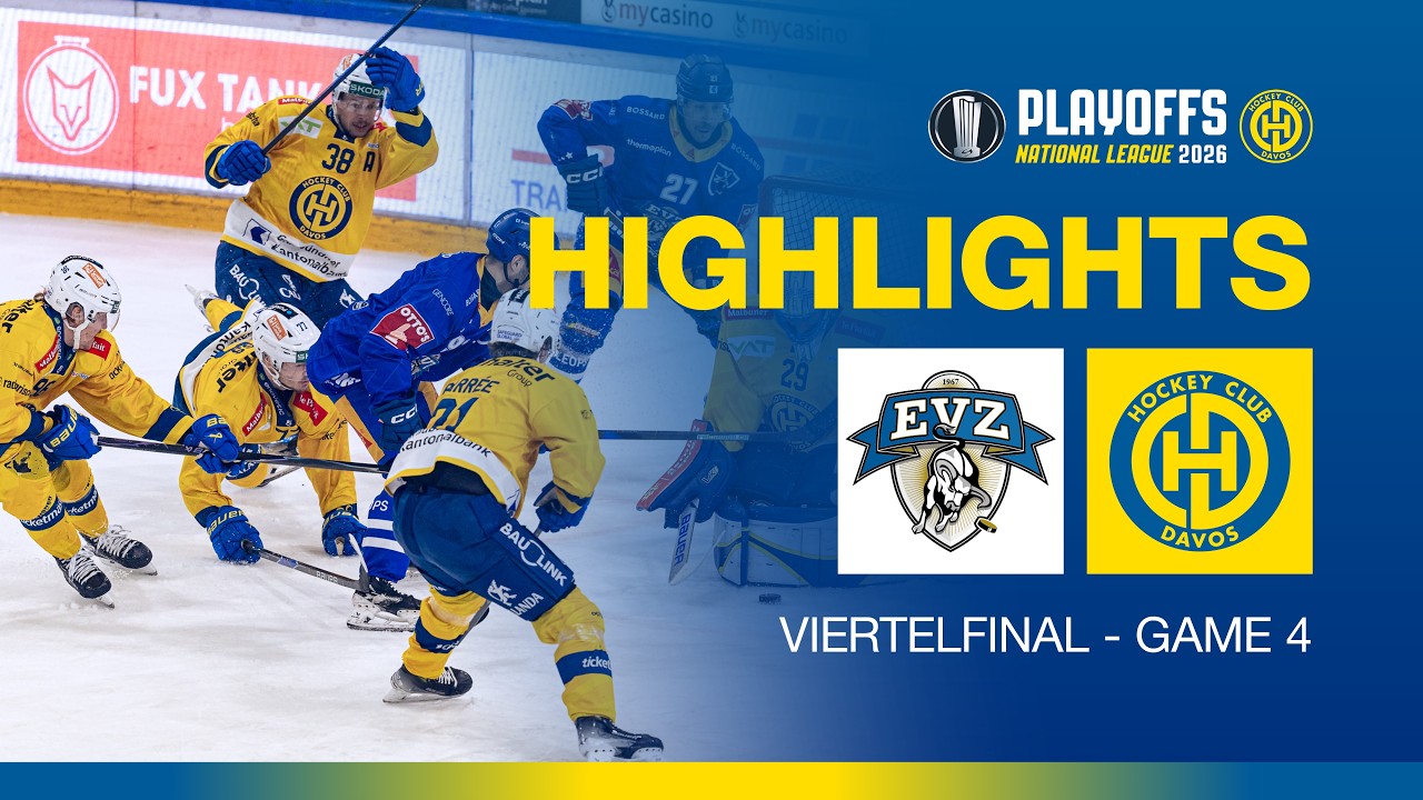 Highlights | Viertelfinal Game 4 | EV Zug vs. HCD