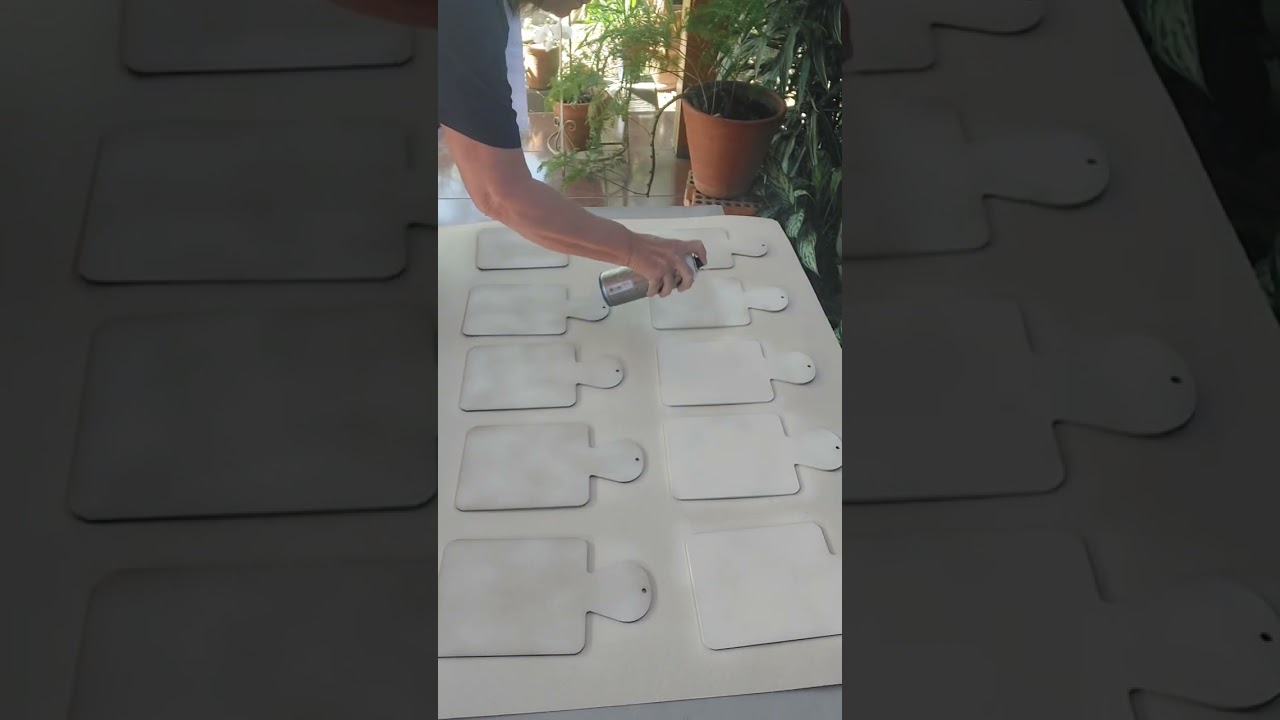 Pintando mdf com tinta spray Tekbond