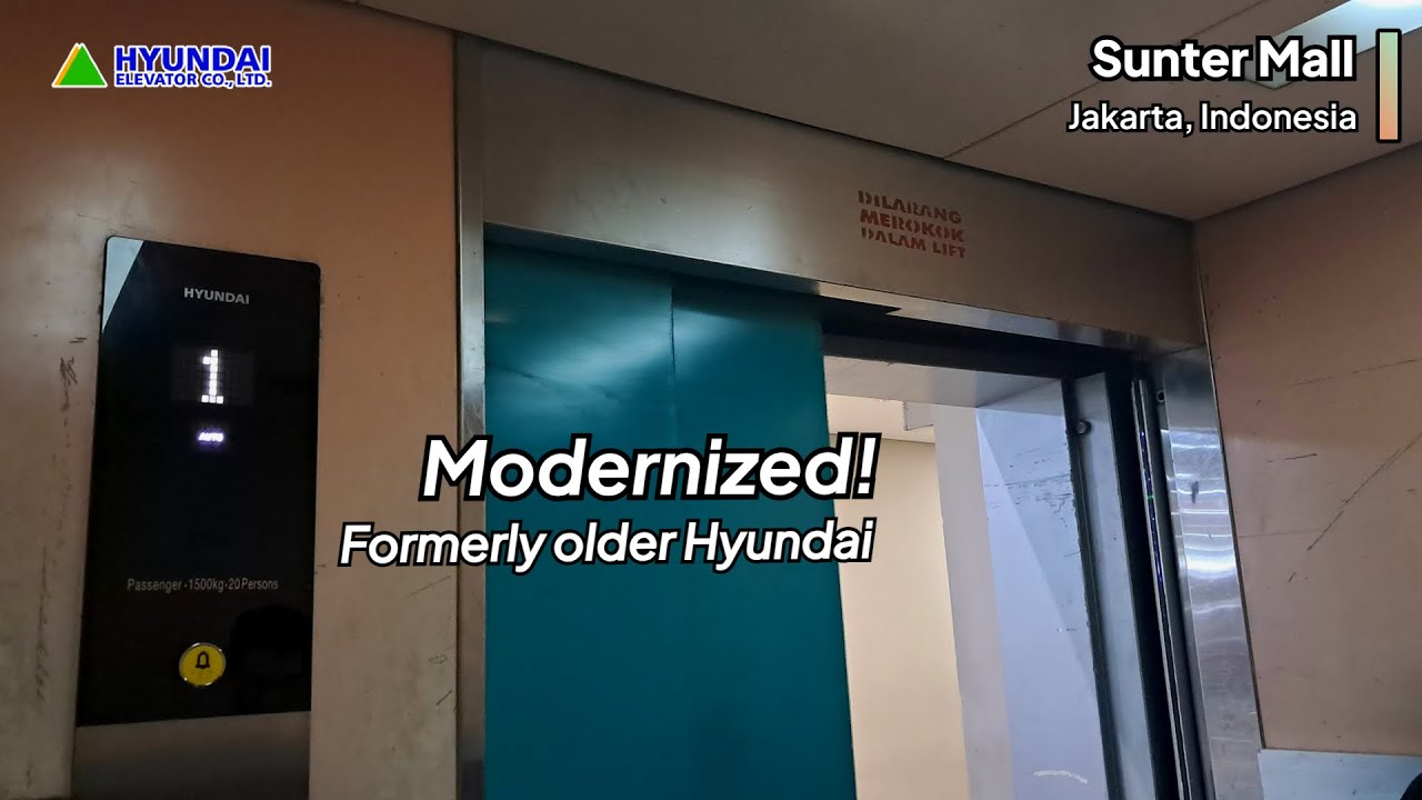 Hyundai (Mod) Service Elevator - Sunter Mall, Jakarta, ID