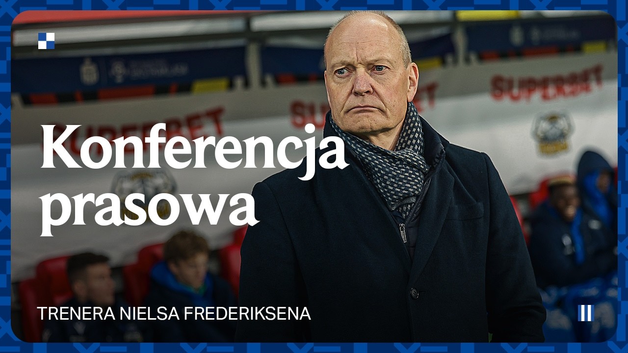 KONFERENCJA PRASOWA | Trener Niels Frederiksen po meczu z Jagiellonią Białystok