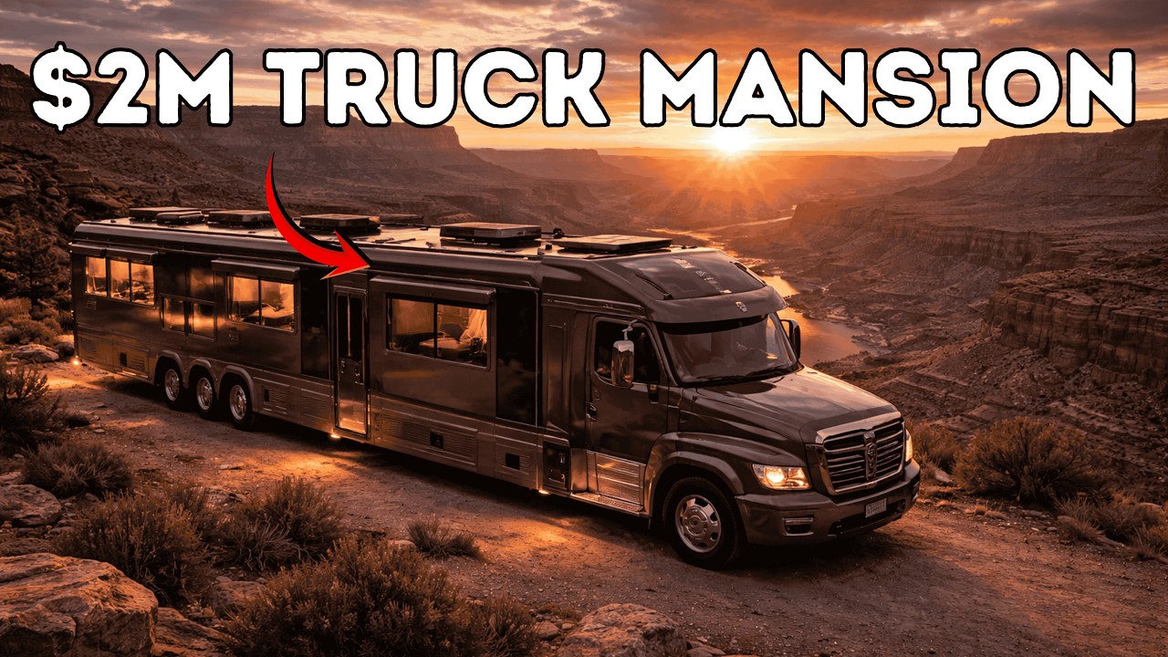 You Won't Believe What's Hiding Inside This $2 MILLION Luxury Freightliner Motorhome