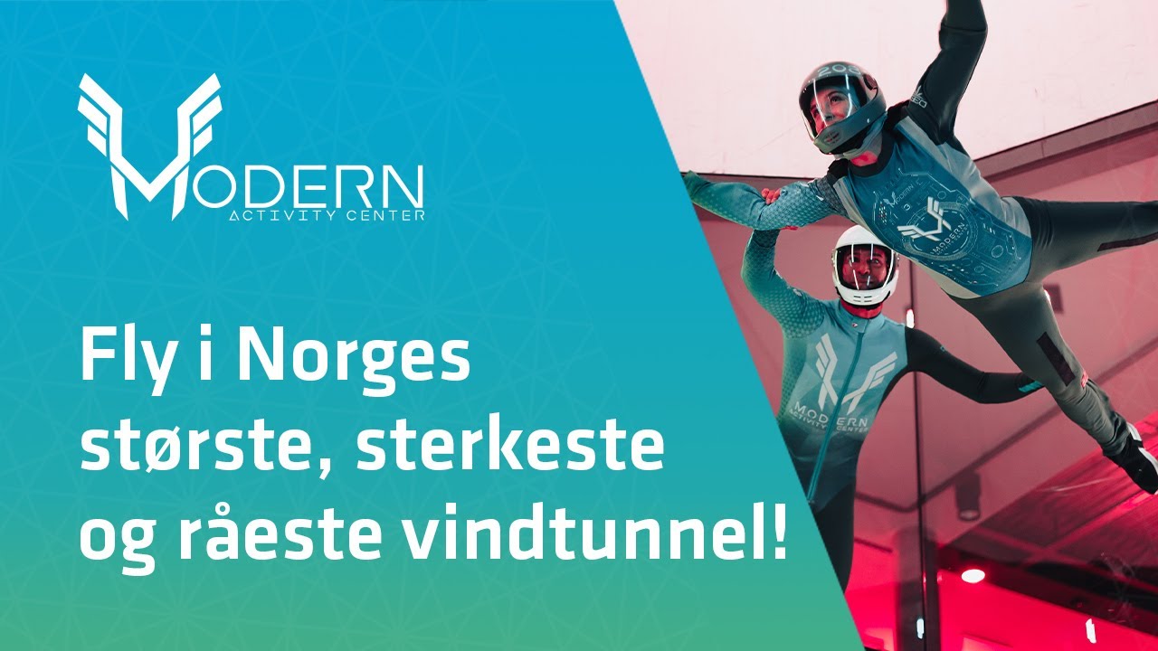 Fly i Norges største, sterkeste og råeste vindtunnel!