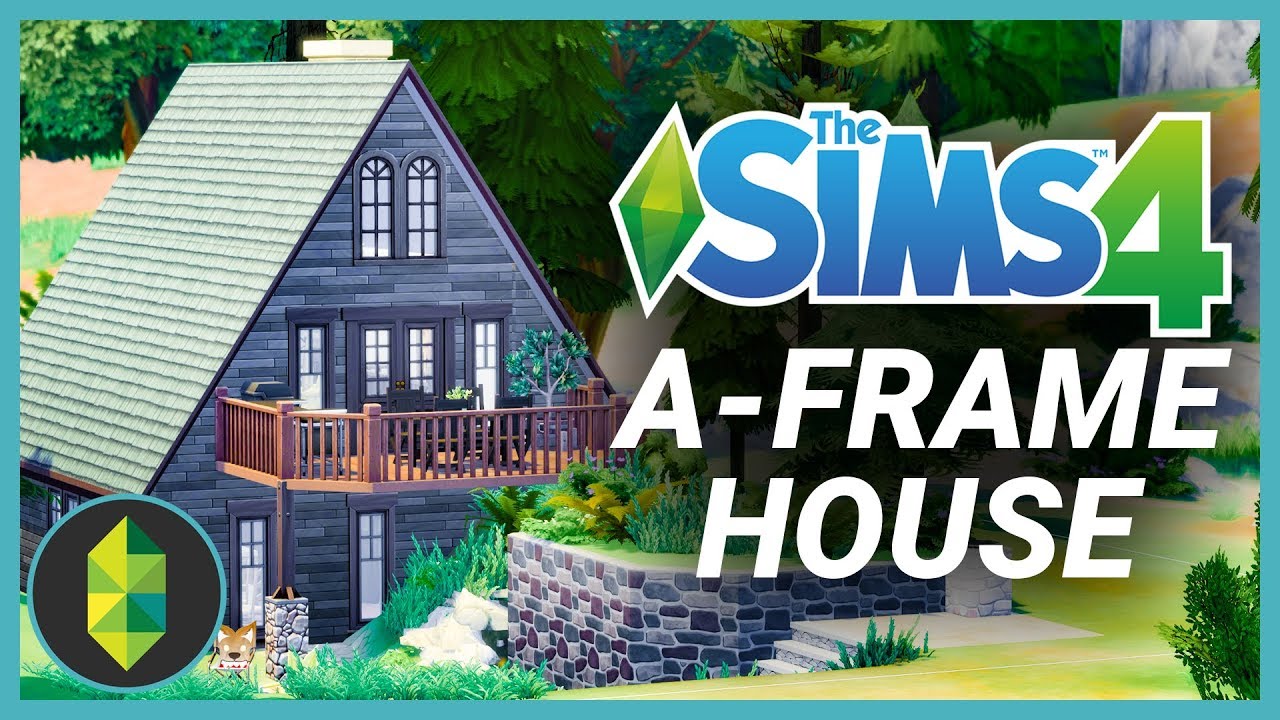 A-Frame House (Sims 4 Build)