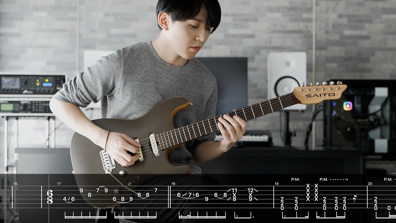 Intervals - Leave No Stone Guitar Cover TAB