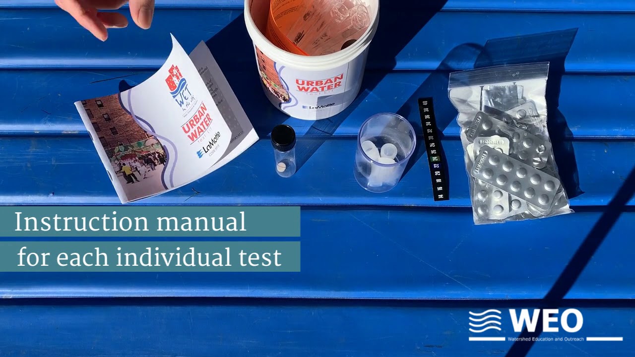 Urban Water Quality Test Kit