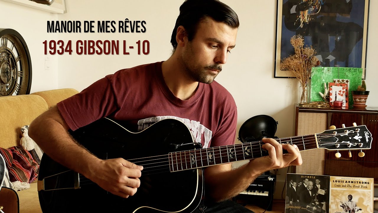AS237 - Manoir de mes rêves - 1934 Gibson L-10 Black