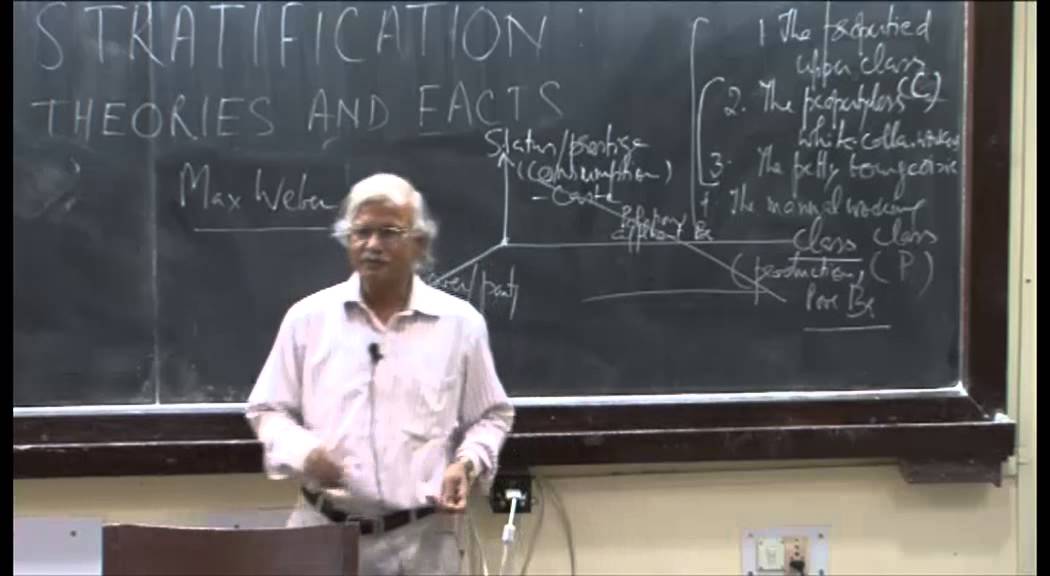 Mod-01 Lec-25 Social stratification-III: Theories and facts