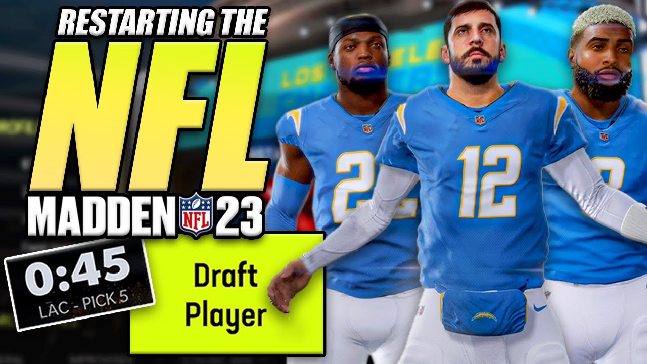 I RESET the NFL with a Fantasy Draft in Madden 23