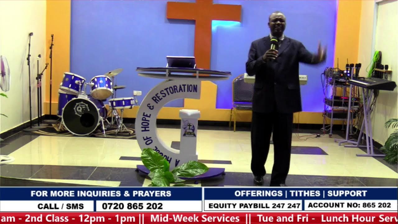 Thursday 29/1/2026  Service of hope with Bishop Patrick Ngugi