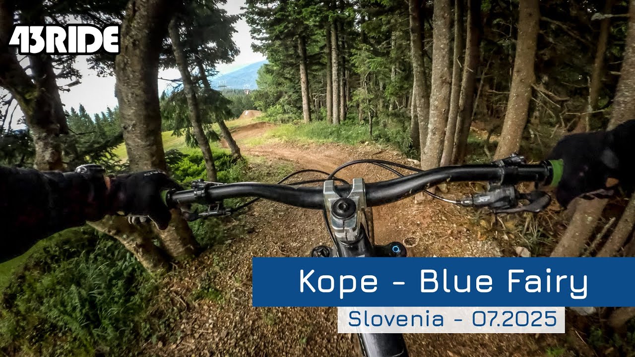 Bike Park Kope - Blue Fairy trail - Full run - 07.2025