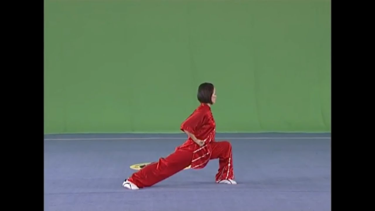Wushu stances long fist – wushu chang quan - base techniques