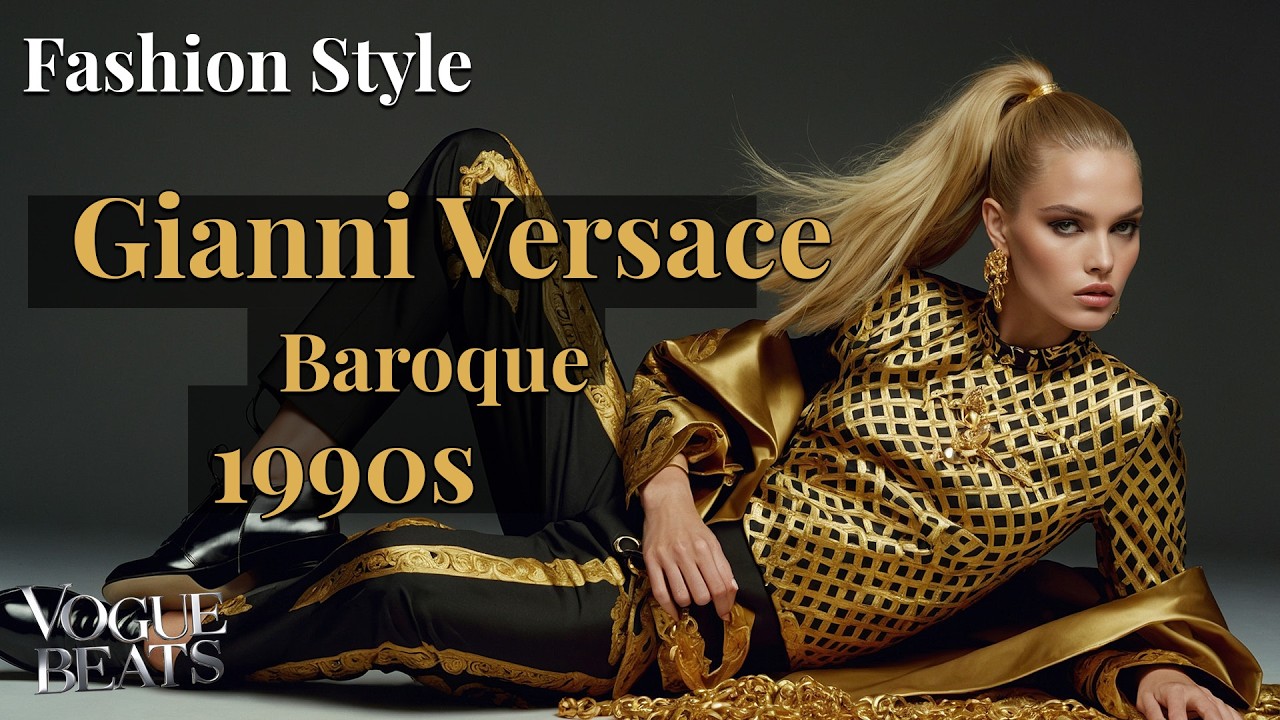 Versace Baroque 1990s: The Ultimate Blend of Opulence and High Fashion | Vogue Beats