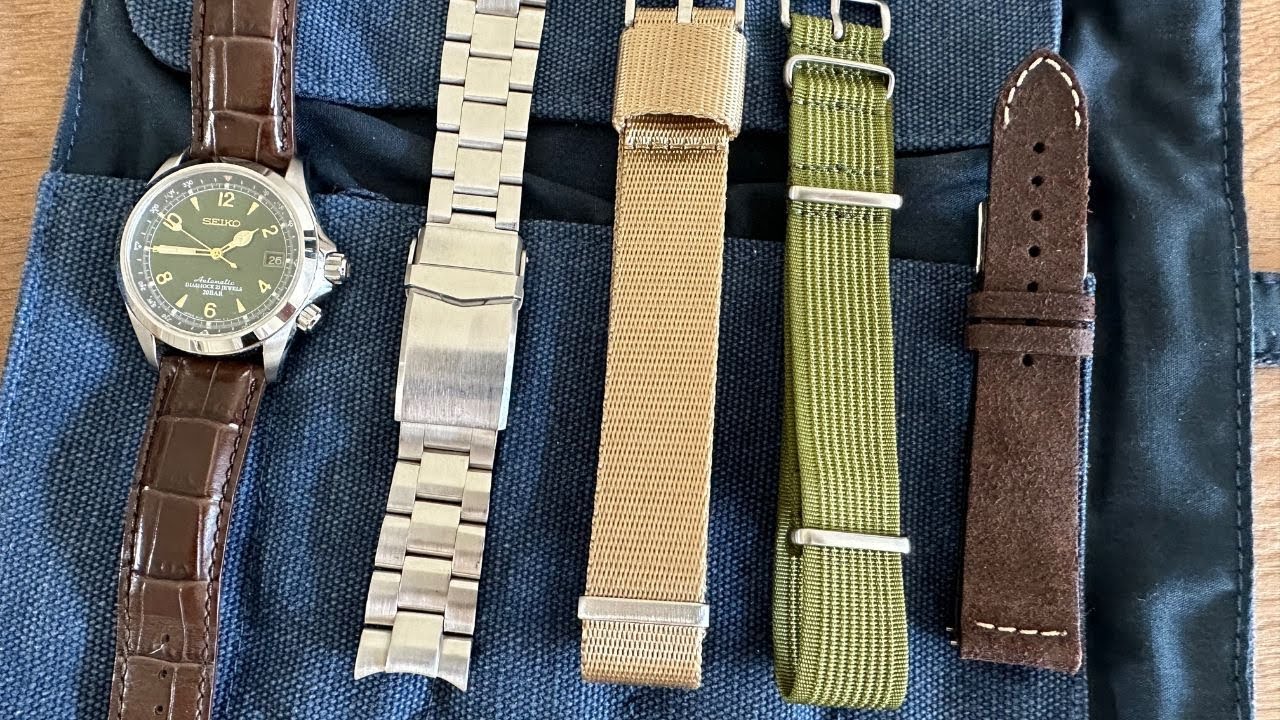 Watch Strap Ideas for the Seiko Alpinist SARB017: MilTAT, Barton, CNS & Watch Bands & ColaReb