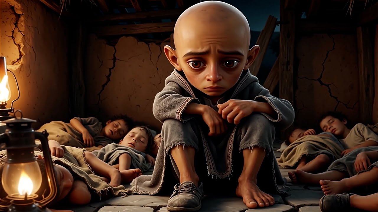 عُقَيْلَة الذكي، يفكر كيف ينقد إخوته من غول الغابة..