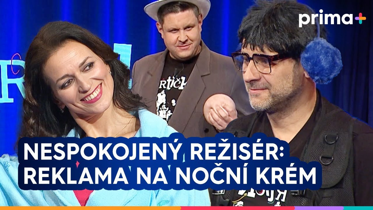 Partička: Stará, vrásčitá a okoukaná Adéla Gondíková s nespokojeným režisérem reklamy na noční krém